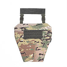 Кишеня-кавер під балістичний пакет 31*30 см для захисту паху 2.0 мультикам