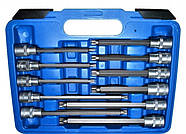 Набір довгих біт SPLINE 1/2" 26 од. Silver S10634, фото 2