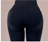 ЛЕГІНСИ з пуш-ап ефектом , з високо посадженим поясом ., фото 3