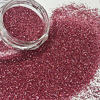 Глітер 1 кг, дрібні декоративні блискітки #611 - бордо