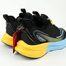 Теплі чорні кросівки швидка шнурівка для хлопчика тм Apawwa, фото 5