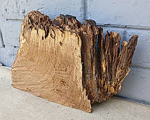 Фрагмент амбарного дубу, для декору будинку, d 200х260мм., фото 4