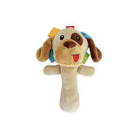 М`яка іграшка-брязкальце "Собачка" MGZ-1205-3