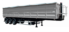 Причіп зерновоз Fiellday алюмінієвий 33 куб. м.