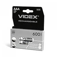 Акумулятори Videx HR03/AAA 600mAh double blister/2шт