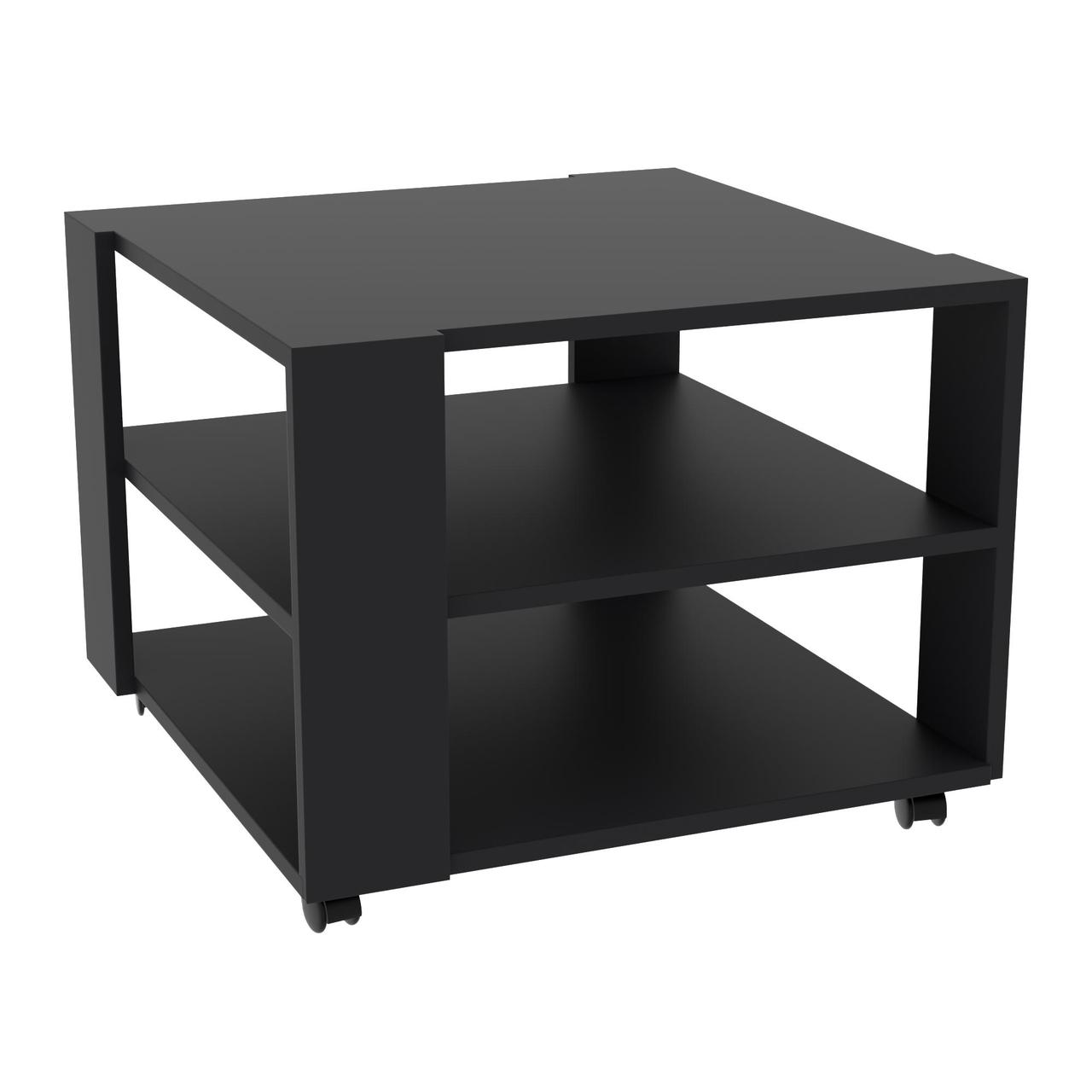 Стіл журнальний Квант №4, Антрацит, 600/600/450, фото 1