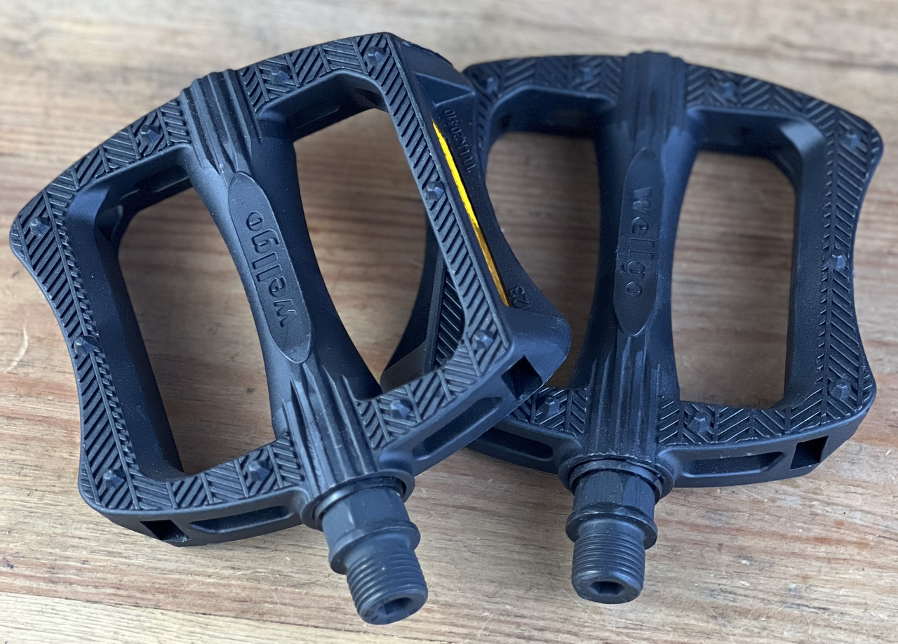 Педалі на велосипед Wellgo B123 алюмінієві чорні, фото 1