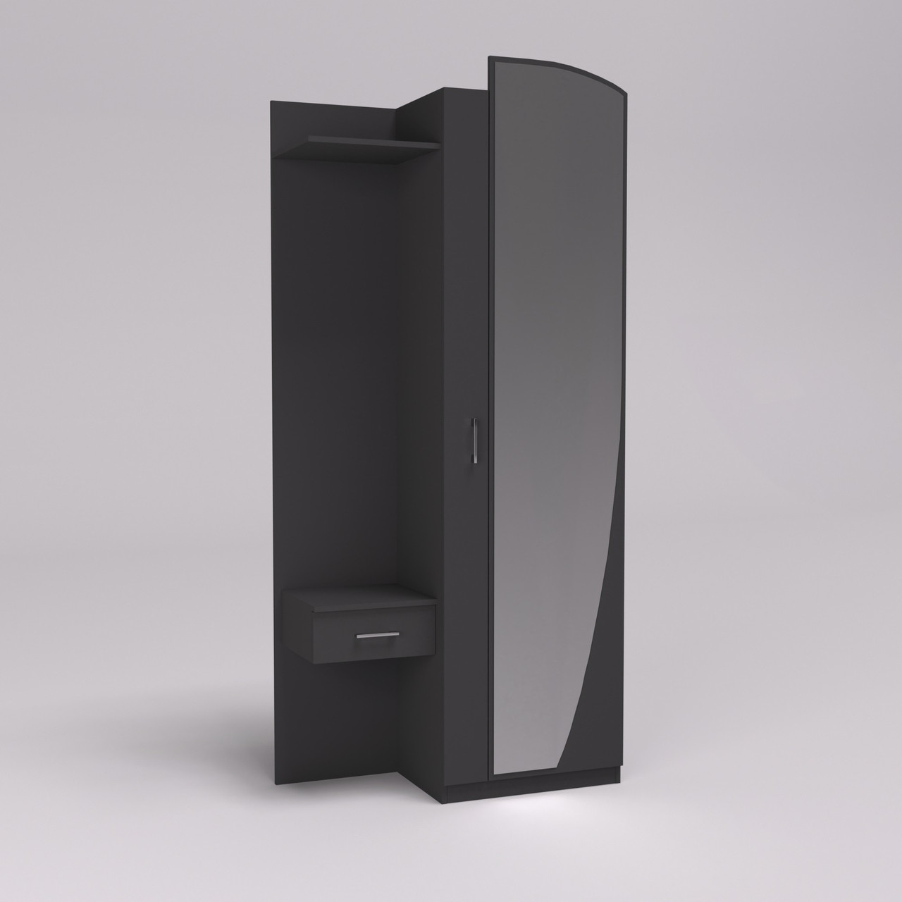 Передпокій Соло-1, Антрацит, 1000/400/2140, фото 1