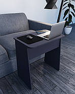 Стіл для ноутбука, Антрацит, 650/450/700, фото 3
