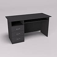 Стіл офісний ОСП-3, Антрацит, 1400/600/760, фото 2