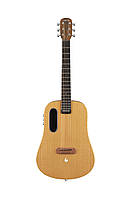 Електроакустична гітара LAVA MUSIC LAVA ME Air Spruce Woodgrain Brown & Burlyw із вбудованими ефектами A250815