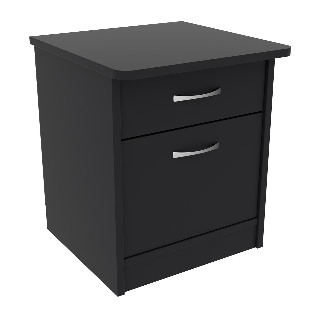 Тумба приліжкова Діана, Антрацит, 400/400/470, фото 1