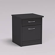 Тумба приліжкова Діана, Антрацит, 400/400/470, фото 2