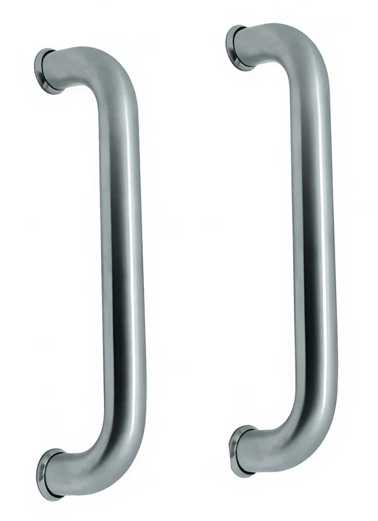 Ручка скоба дверна KEDR INNOX HLD-627 300*25, срібло (Китай)