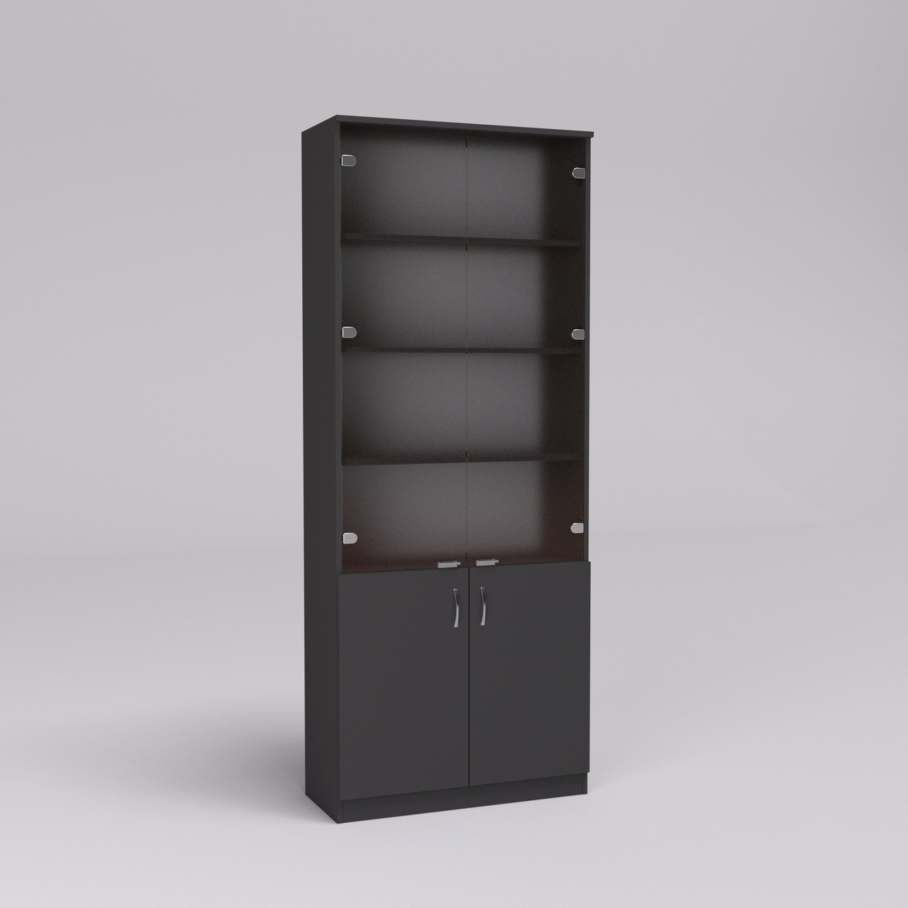 Тумба офісна ОШC-1, Антрацит, 800/340/2100, фото 1