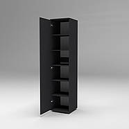 Пенал з полицями Ketrin К-2, Антрацит, 420/425/1880, фото 2