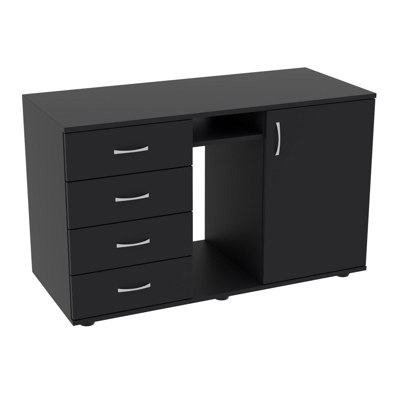 Тумба офісна Лідер, Антрацит, 1100/480/650, фото 1