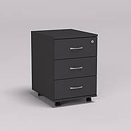 Тумба офісна ТМ-2, Антрацит, 400/480/590, фото 3