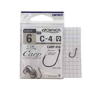 Гачки Owner C-4 CARP AYA