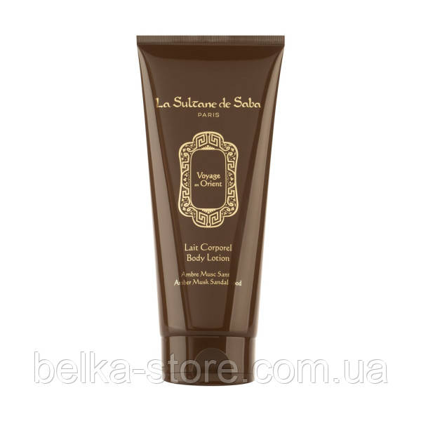 Молочко для тіла Амбра Мускус Сантал La Sultane de Saba Body Lotion Ambre, 200 мл, фото 1