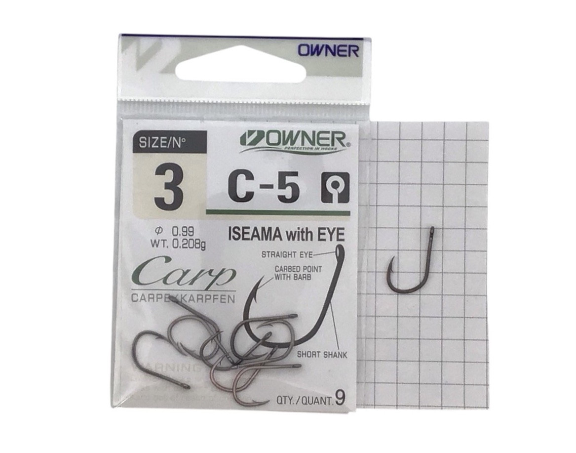 Гачки Owner C-5 Iseama with Eye, фото 1