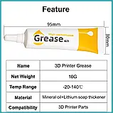 GT-7 Високотемпературне крем-мастило до деталей кінематики 3D принтерів, фото 3