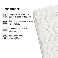 Змінна насадка для парової швабри Purolf Premium (PR-357-fibra), фото 2