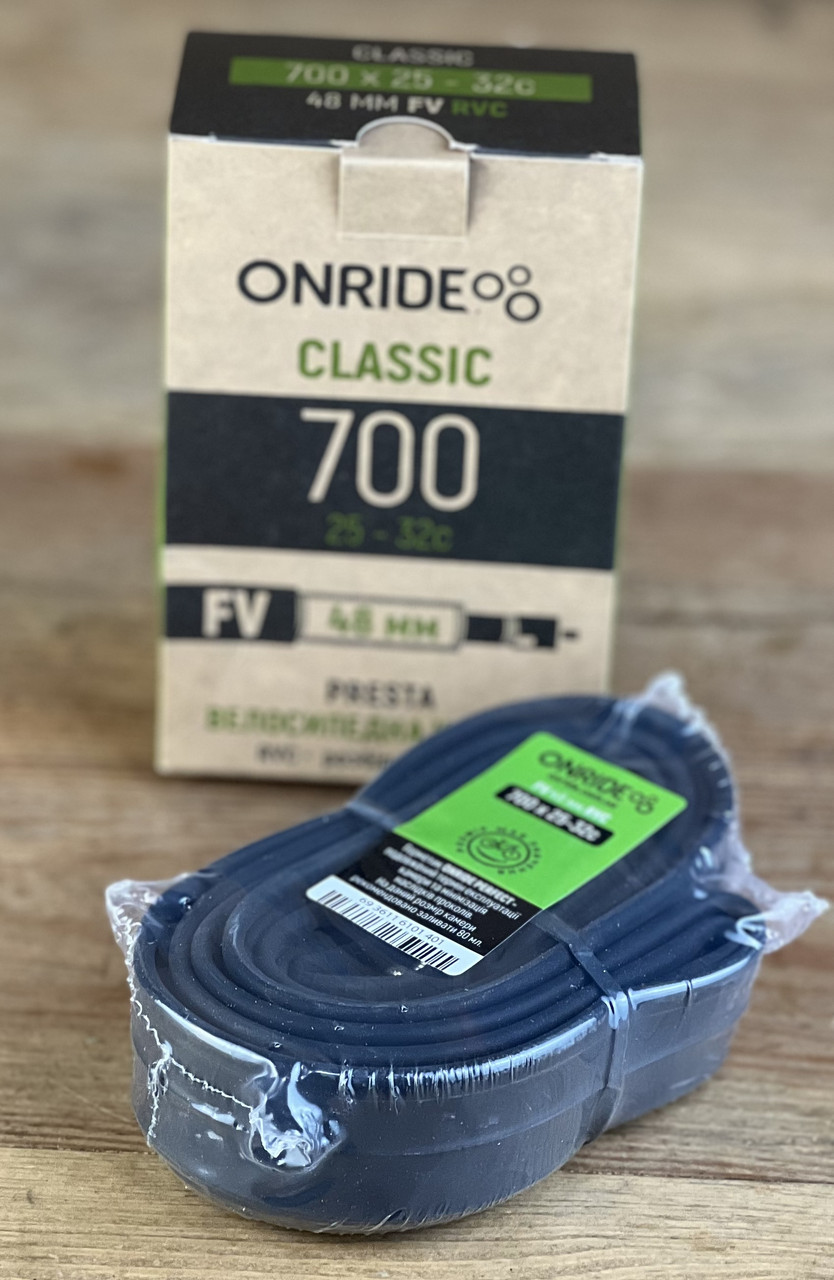 Камера на велосипед велокамера 700x25-32c ONRIDE Classic FV 48 RVC, фото 1