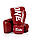 Боксерські рукавиці Fairtex BGV1-ONE (натуральна шкіра) Red 10 унцій, фото 8
