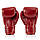 Боксерські рукавиці Fairtex BGV1-ONE (натуральна шкіра) Red 10 унцій, фото 6