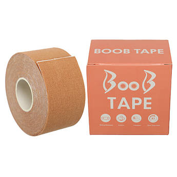 Кінезіотейп для тейпування грудей Kinesio tape BOOB BC-1093-3_8, Бежевий, Розмір (EU) — 1SIZE