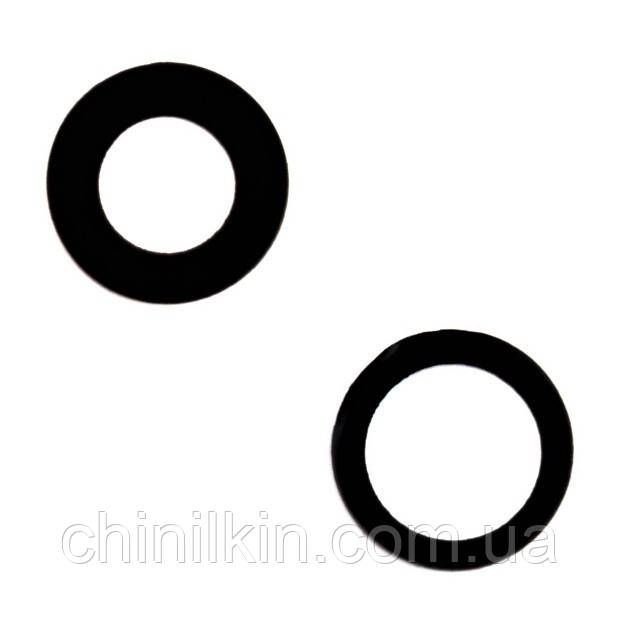 Скло камери для iPhone 12 mini (комплект) Black, фото 1