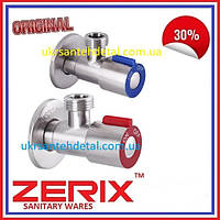 Комплект кранів для підключення сантехприладів 1/2x1/2 приладові крани кутові 1/2 підключення бойлера змішувачів