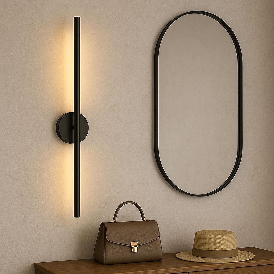 Настінний світильник лінійний, від мережі, 60 см / LED Світильник на стіну / Бра на стіну / Настінний бра, фото 1