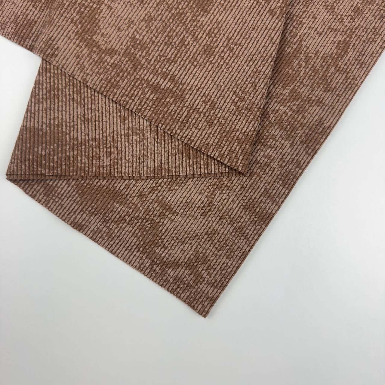 Кашкорсе Коричневий мармур для тринитки (полотном) ВІДРІЗ 0.52 см ШИРИНА106 смТекс.змуга