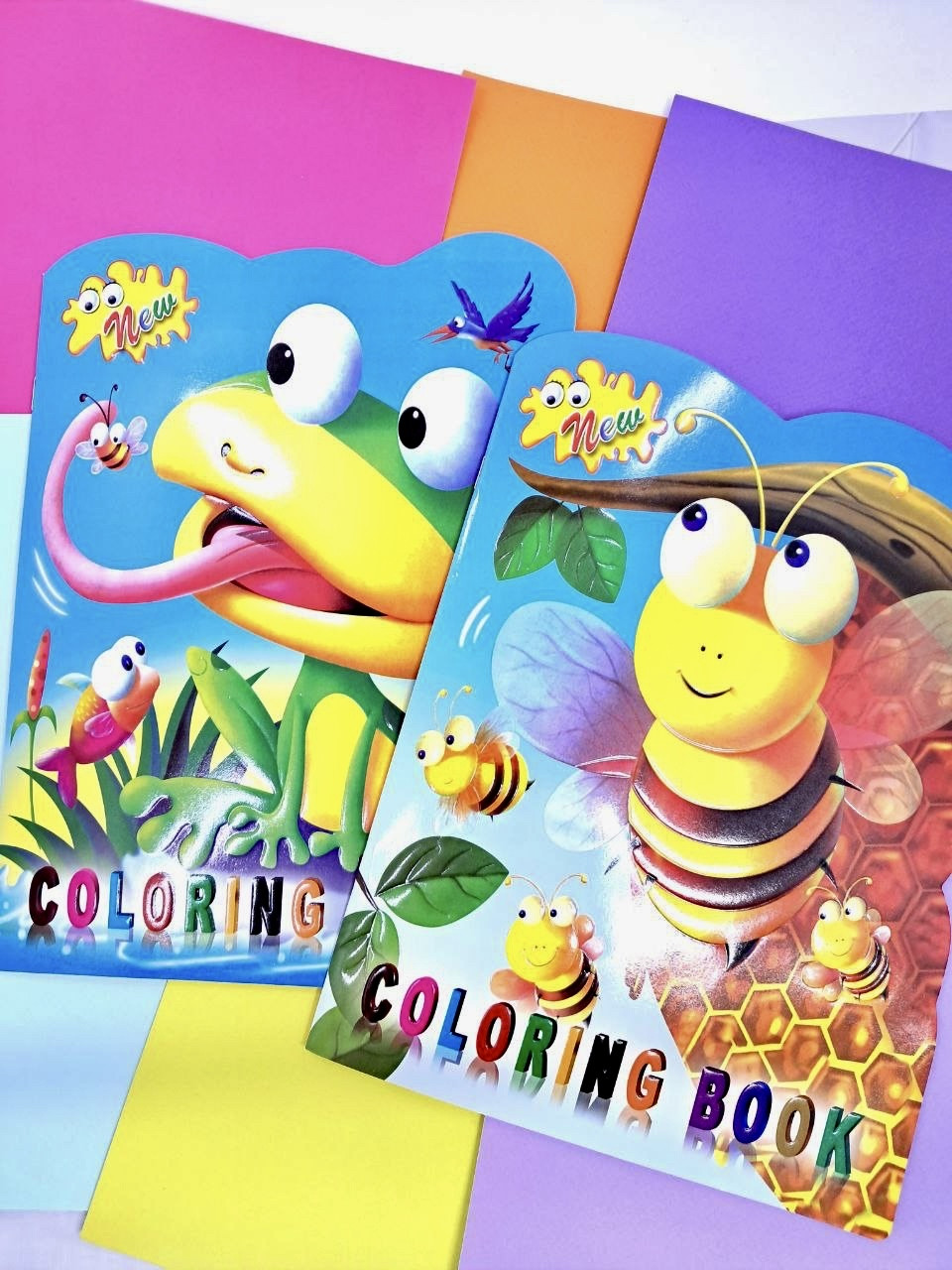 Розмальовка А4 8 аркушів Звірі, фото 1