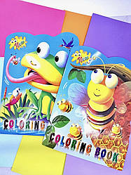 Розмальовка А4 8 аркушів Звірі