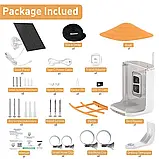 SOLIOM BF09 Шпаківня з камерою, годівниці для диких птахів, годівниця для птахів з камерою 1080P, фото 2