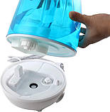 ECUTEE Рептилій Зволожувач Тераріум, 4 Л Рептилій Зволожувач Туман Машина 300 мл/год Великий Об'єм Туман Терраріум Розпилювач, фото 7