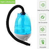 ECUTEE Рептилій Зволожувач Тераріум, 4 Л Рептилій Зволожувач Туман Машина 300 мл/год Великий Об'єм Туман Терраріум Розпилювач, фото 3
