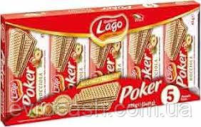 Вафлі Lago Poker Hazelnut 225 гр, фото 1