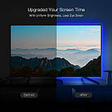 Світлодіодна стрічка Tayire 2 м USB 5 В, синя, 960 світлодіодів, димована COB-стрічка, CRI90+ 4 мм, світлодіодне підсвічування, фото 4