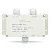 Автоматичний перемикач, Briidea 120 В змінного струму, 16 А, автоматичний перемикач ATS для інвертора та основного живлення, серти