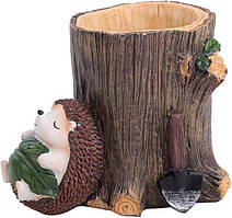 Підставка для окулярів Lebonarie Hedgehog Nap Pencil Animal Pencil Holder Wooden Pencil Holder Великий Pencil Holder Desktop Hedge
