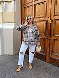 Сорочка жіноча в клітку 9789, фото 10
