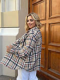 Сорочка жіноча в клітку 9789, фото 7
