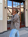 Сорочка жіноча в клітку 9790, фото 6