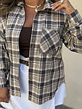 Сорочка жіноча в клітку 9790, фото 7