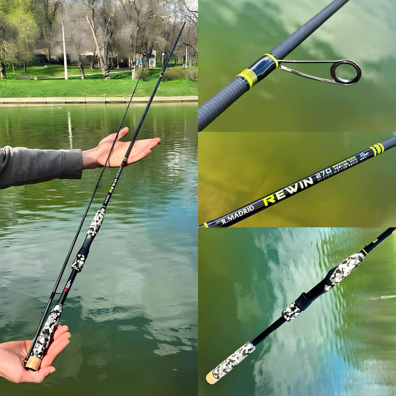 Вудлище спінінгове Feima Rewin 2.2 m (1-10 gr) / камуфляжна ручка, фото 1