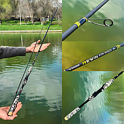 Вудлище спінінгове Feima Rewin 2.2 m (1-10 gr) / камуфляжна ручка